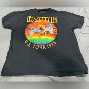 Led Zeppelin U.S. Tour 1975 T-Shirt size XXL
